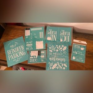 Chalk Couture Transfers bundle: Fall & Christmas
